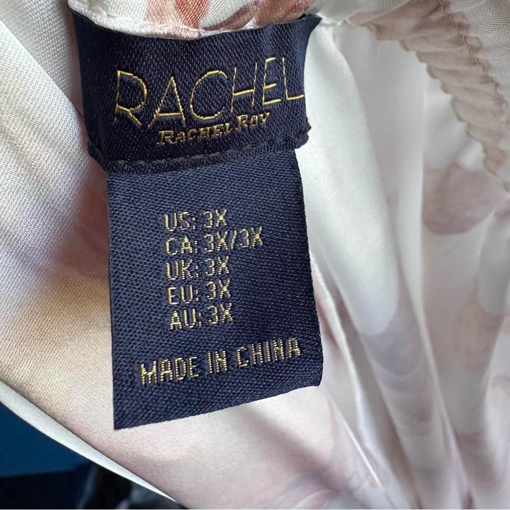 RACHEL Rachel Roy Beach Seashell print wide leg pant 3X - Picture 9 of 15